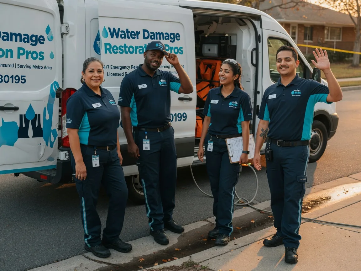 Water Damage Restoration company in New London, IA